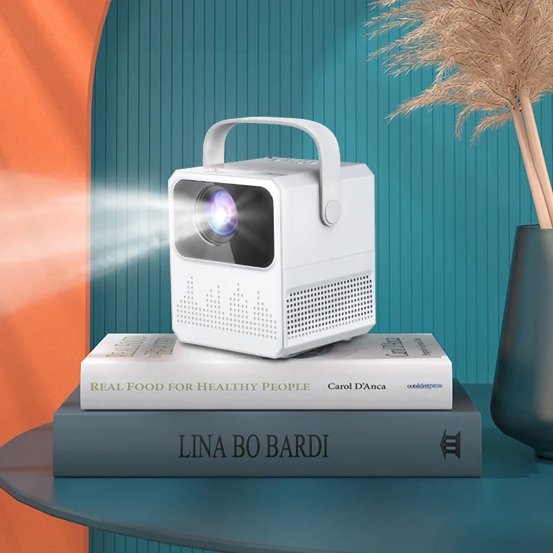 3000 Lumens T2 Mini Projector Practical 1036x600 Aspect Ratio 16 9/4 3