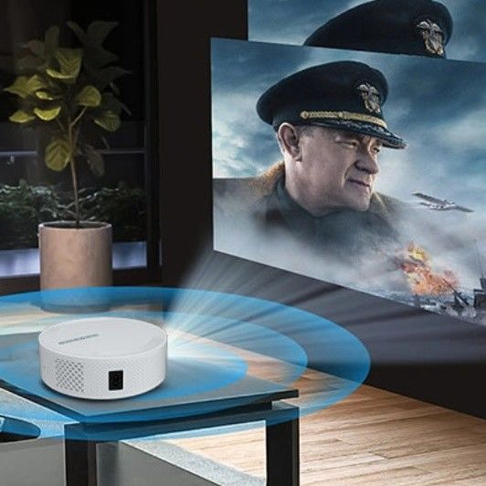 Compact Home T269 Projector Image Size 50-120 Inch USB Input