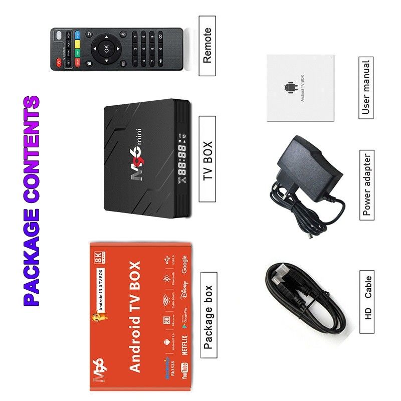 A53 2.0G Power Supply DC 5V 2A RK 3528 TV Box M96 Mini Quadcore Cortex
