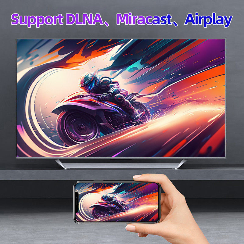 10 Bit Smart M96 Mini TV Box With H.265 4K 75fps Video Decoder 4GB DDR4 RAM
