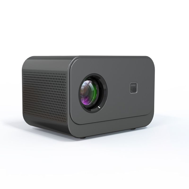 New Product Electric Focus LED+LCD HDMI Projector, Mobile Phone Screen Sharing/Screen Mirroring