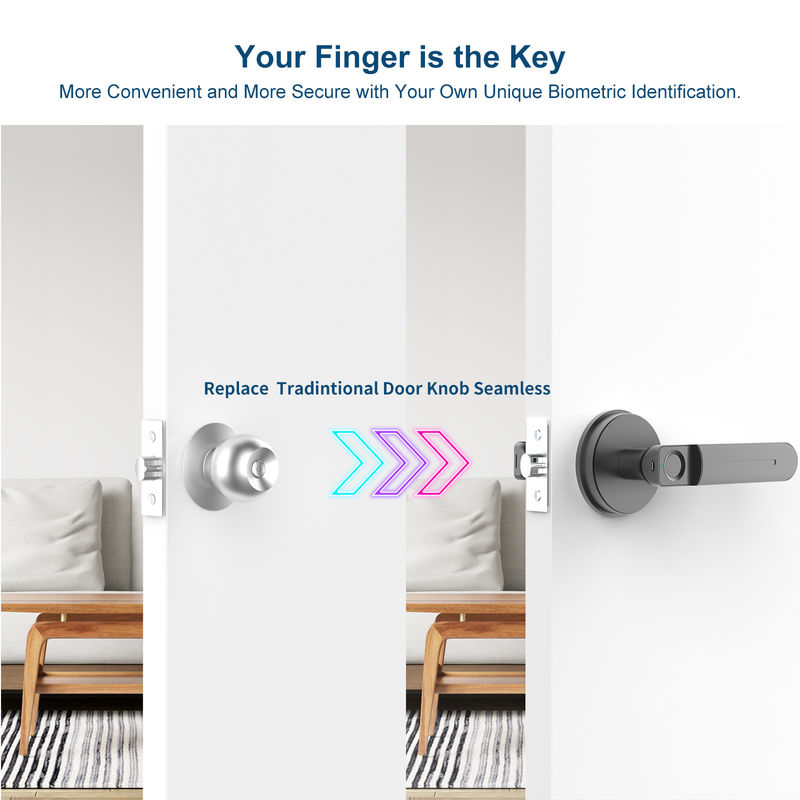 Smart Fingerprint Door Lock, Keyless,Biometric Door Lock, Biometric Door Lock, Room Door Lock For Bedroom / Office