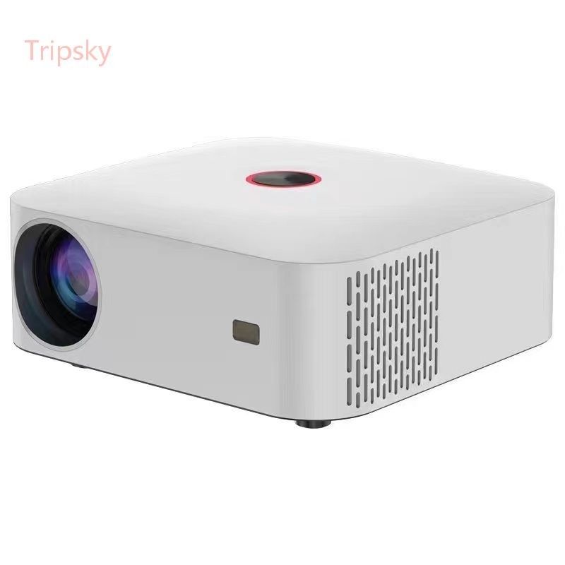 5.0 Inch LCD Display Durable 200W Portable Lightweight Home Cinema Mini Smart Projector