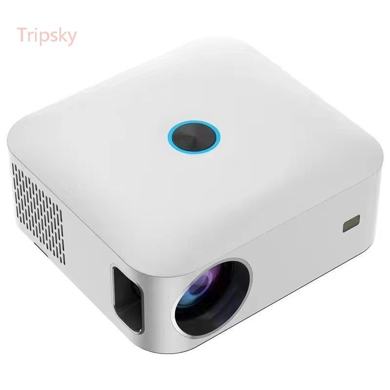 5.0 Inch LCD Display Durable 200W Portable Lightweight Home Cinema Mini Smart Projector
