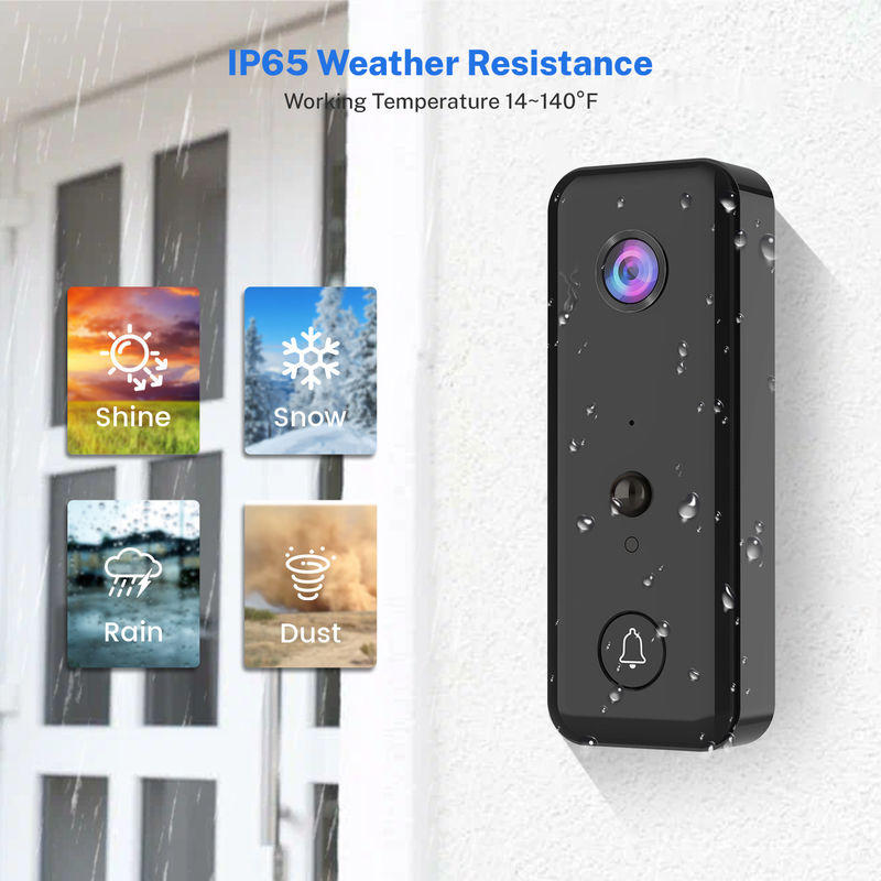 H9 Doorbell Smart Home Dingdong Door Bell Smart Phone Wireless Wifi Door Bell Camera Ring Smart Video