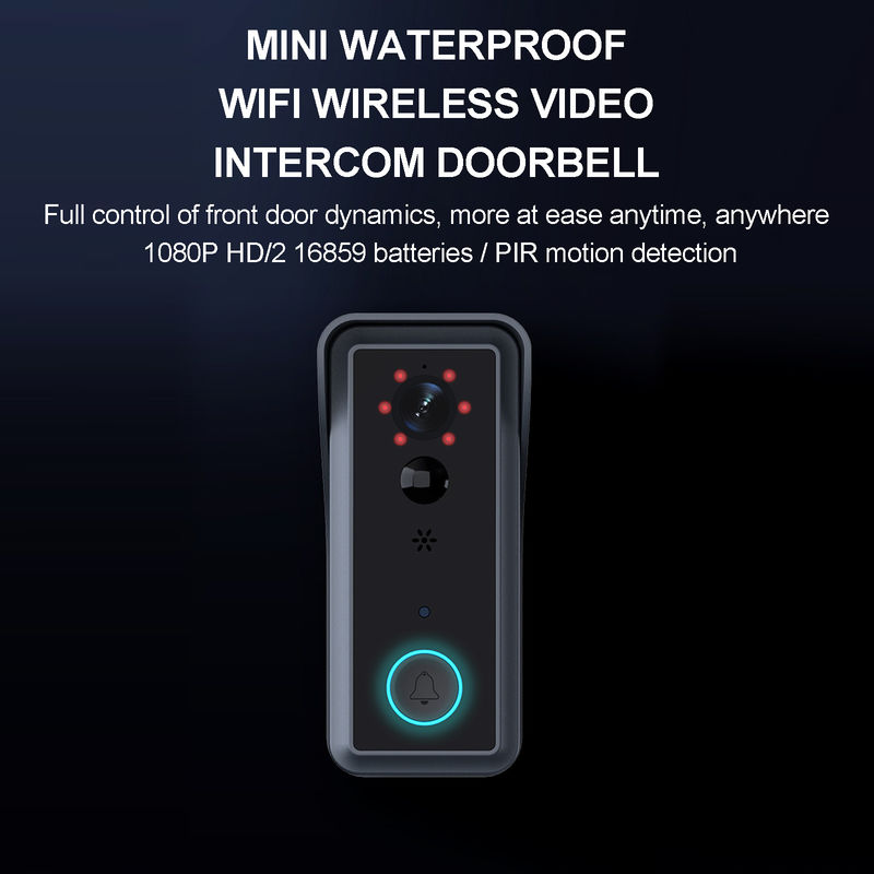 Best Seller MV01 Wireless Network Smart Wifi APP Door Bell Doorbell Set 1080P Wireless Digital Doorbell