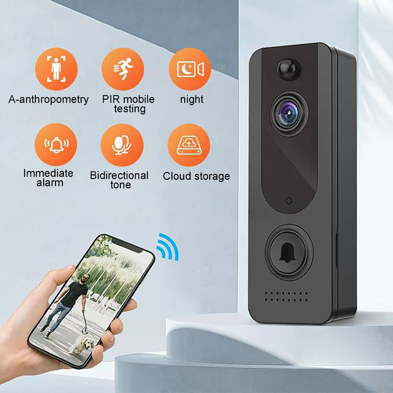 Smart Wireless Home Ring Door Bell Camera Doorbell With Camera Outdoor Support APP