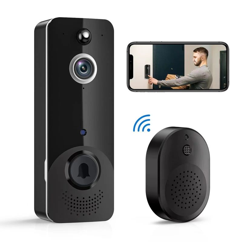 Home Security Wireless Ring Doorbell Video Smart WiFi Doorbell With Camera Intercom Wireless Door Bell