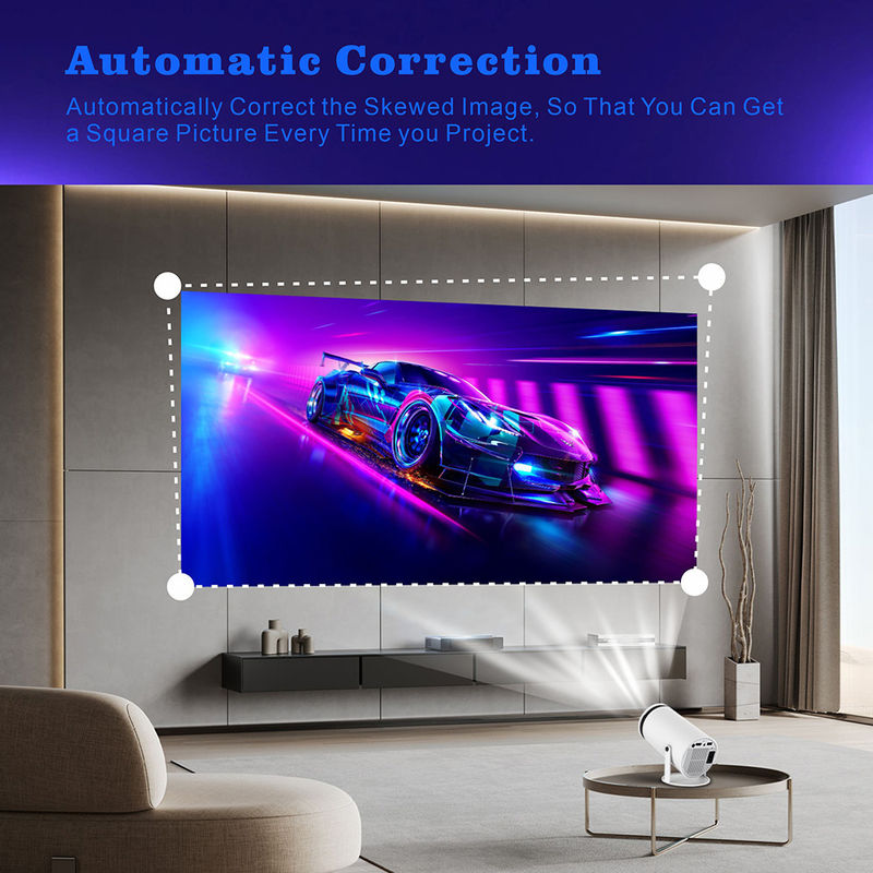 Mini LED Projector HY300 Lightweight With 2.69 inch LCD TFT display Support for multiple languages