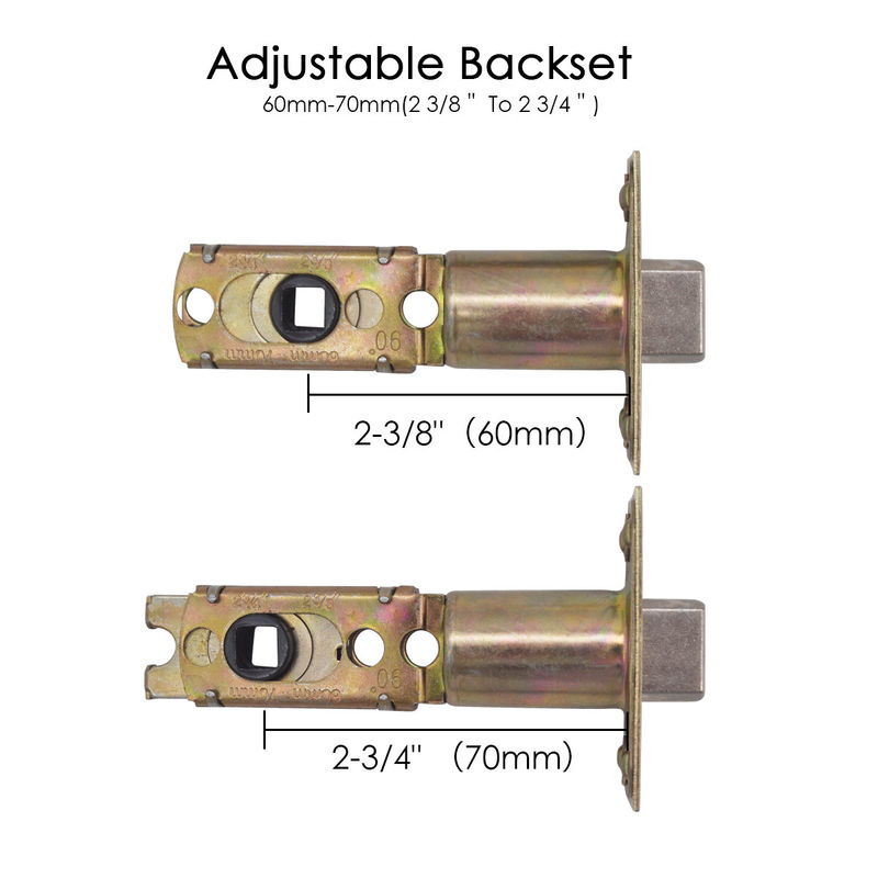 Zinc Alloy Door Locks Single Door Large Handle Heavy Duty Locks Door Edge Distance Adjustable Plating Villa Door Locks