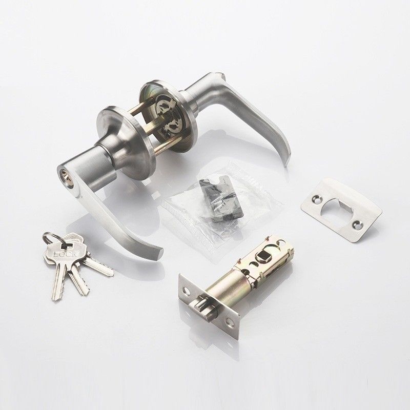 YZ01 Three-lever Ball Handle Lock Aluminum Alloy Door Locks Three-column Plastic Door Locks Color Steel Door Locks Bath