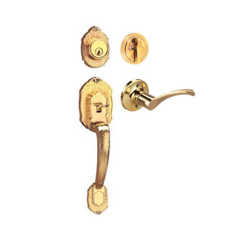 Door Locks With Deadbolt Antique Brass Front Door Handleset Bedroom Door Handle With Lock